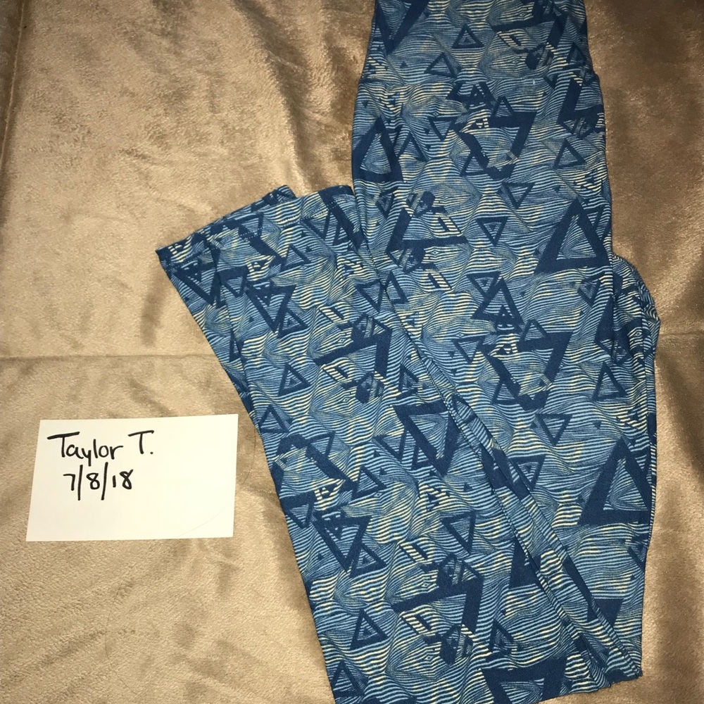 Lularoe OS leggings EUC